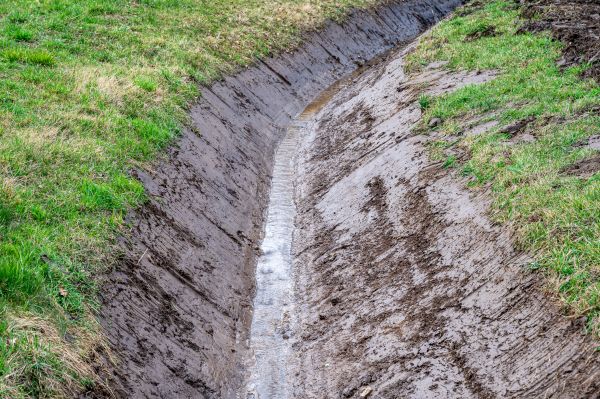 Cost of Drainage Ditch Construction in Dunnellon