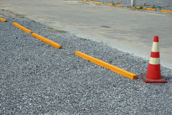Parking Lot Gravel Repair in Dunnellon
