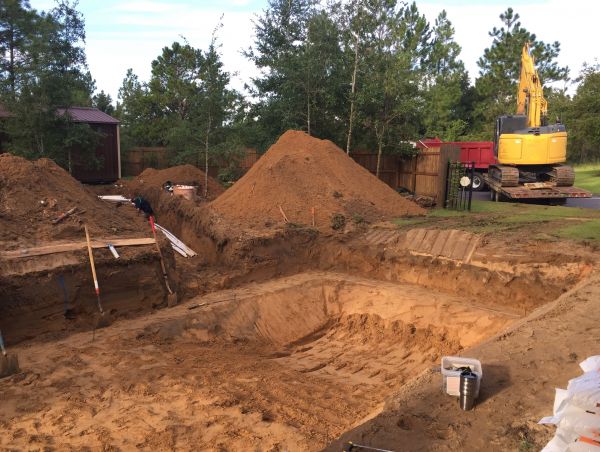 Cost of Pool Site Excavation in Dunnellon